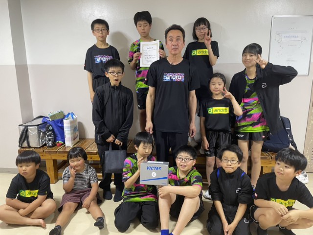 宮崎県小学生春季大会 団体戦県予選 チーム集合写真 3